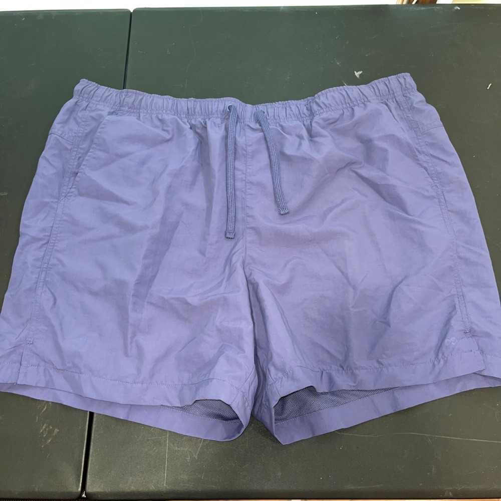 DSG Mens LifeStyle Shorts Size 2 XL Light Blue Nylon Grape Gray